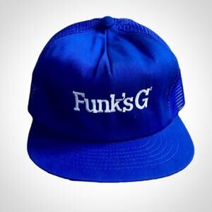 Swingster Vintage Funks G Blue Trucker Hat Unisex Mens One Size